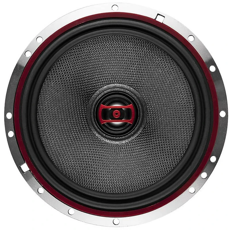 EXL 6.5 inch 2-Way Coaxial Speaker with Fiber Glass Cone 400 Watts 3-Ohm (Pair)