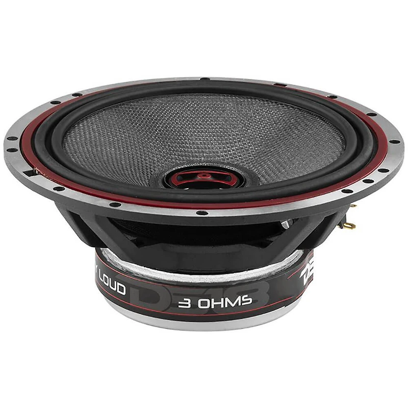 EXL 6.5 inch 2-Way Coaxial Speaker with Fiber Glass Cone 400 Watts 3-Ohm (Pair)