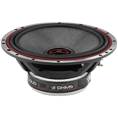 EXL 6.5 inch 2-Way Coaxial Speaker with Fiber Glass Cone 400 Watts 3-Ohm (Pair)