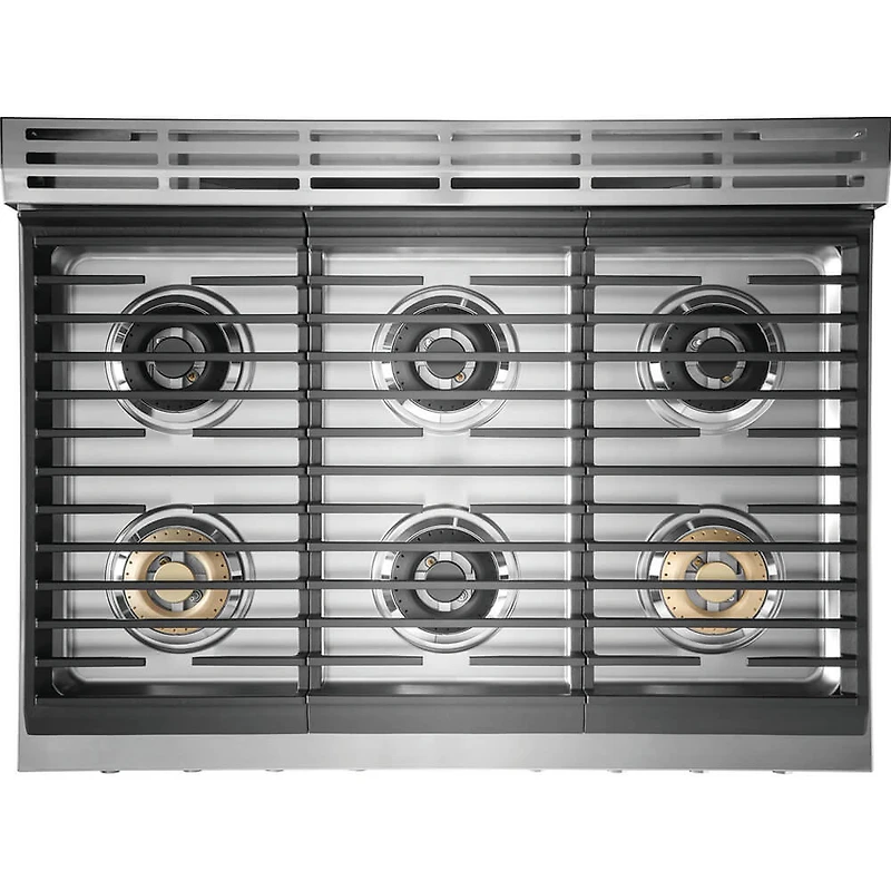 36 inch Stainless Dual-Fuel Freestanding Range