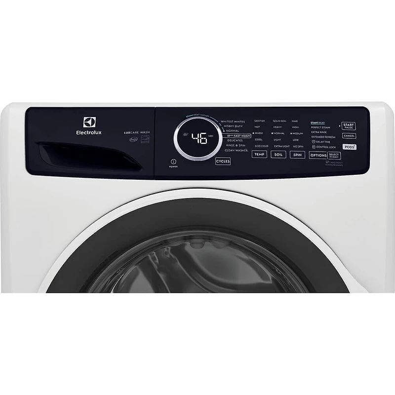 4.5 Cu. Ft. White Front Load Washer