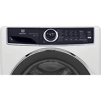 4.5 Cu. Ft. White Steam Front Load Washer