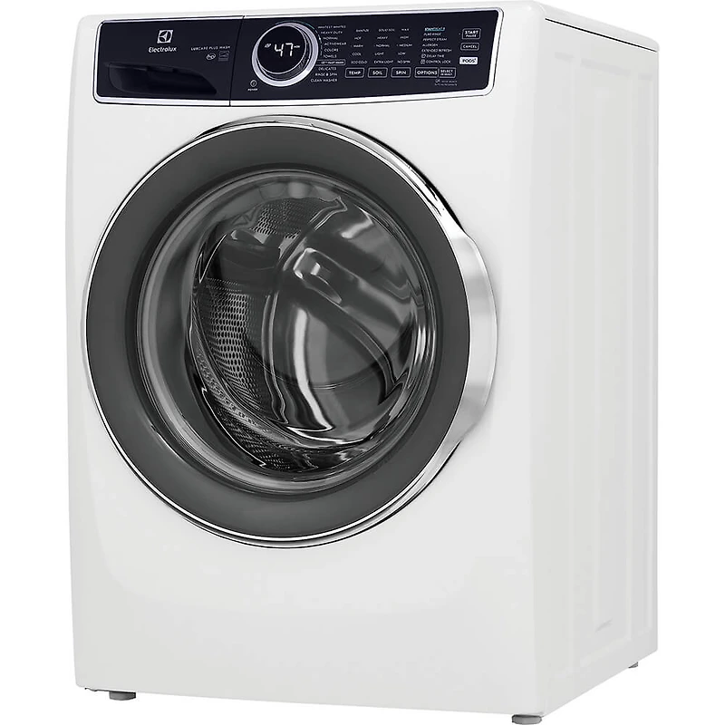 4.5 Cu. Ft. White Steam Front Load Washer