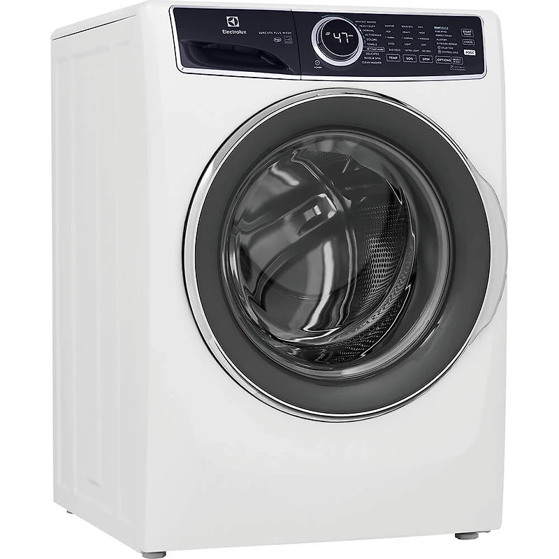 4.5 Cu. Ft. White Steam Front Load Washer