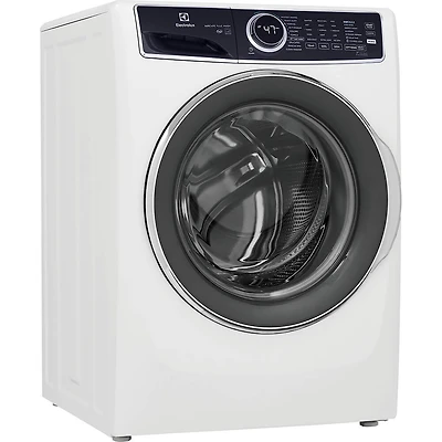 4.5 Cu. Ft. White Steam Front Load Washer