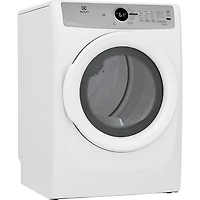 8.0 Cu. Ft. White Electric Front Load Dryer