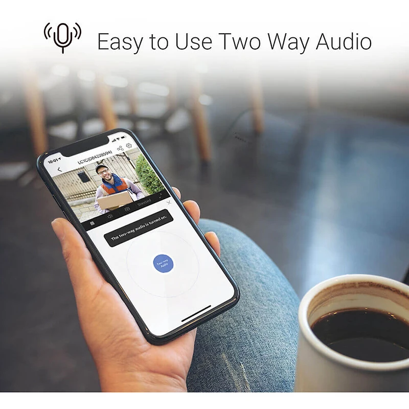 LC1C Two-in-One Outdoor Security Camera & Floodlight