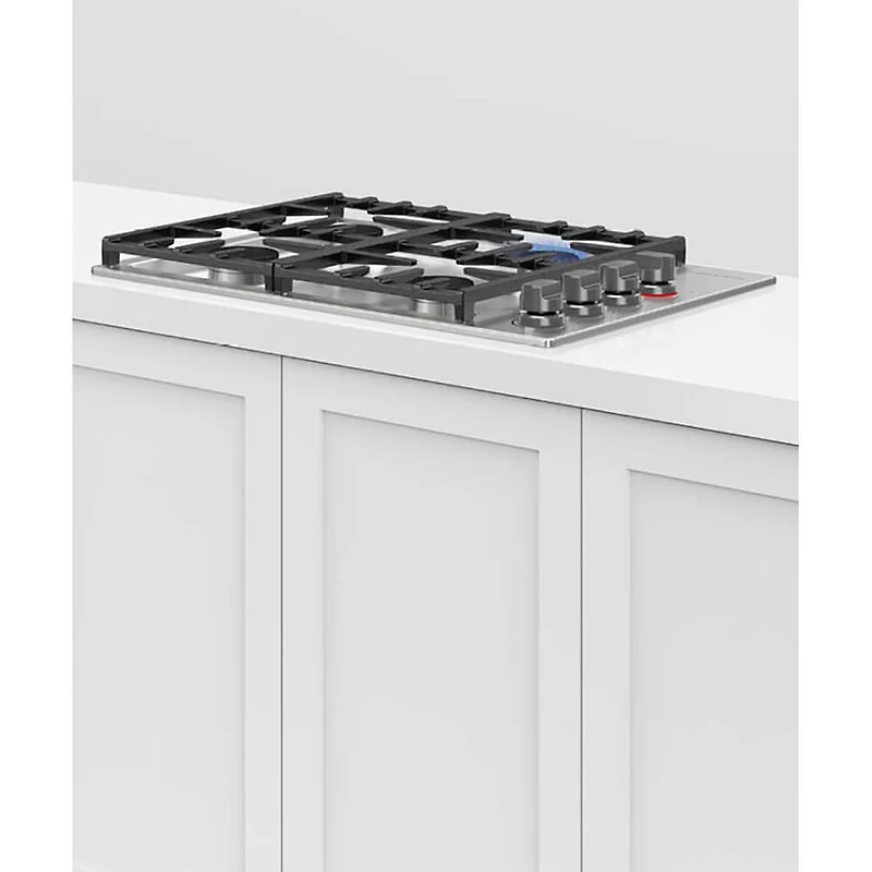 Series 9 30 inch Stainless Steel Gas Cooktop