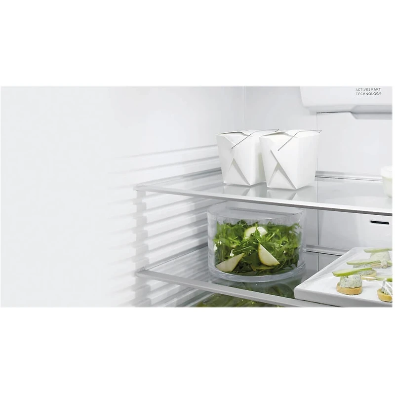 17 Cu. Ft. Stainless ActiveSmart Bottom Freezer Refrigerator