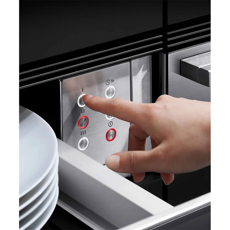 24 inch Stainless Push to Open Warming Drawer - OPEN BOX