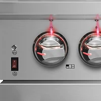 30 inch Cossato Stainless Duel Fuel Electric Gas Range