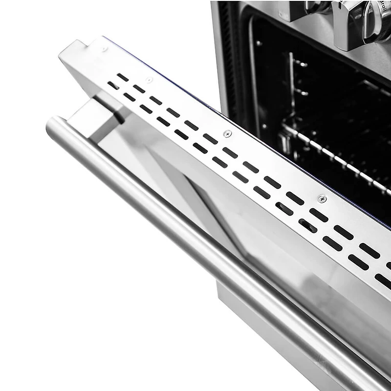 30 inch Cossato Stainless Duel Fuel Electric Gas Range