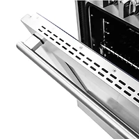 30 inch Cossato Stainless Duel Fuel Electric Gas Range