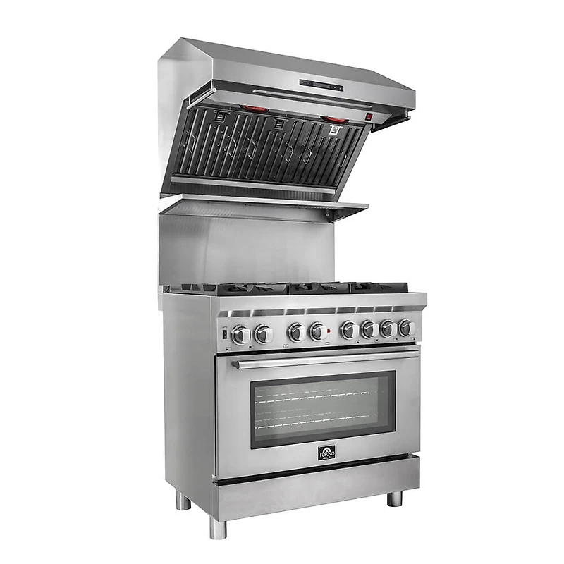 inch Savona Stainless 1200 CFM Wall Mount Range Hood