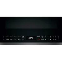 1.9 Cu. Ft. Black Stainless Over the Range Microwave - OPEN BOX