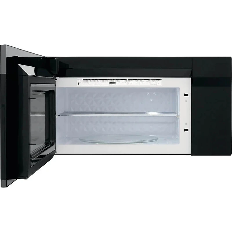 1.9 Cu. Ft. Black Stainless Over the Range Microwave - OPEN BOX