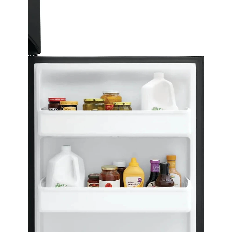 18.3 Cu. Ft. Black Top Freezer Refrigerator - OPEN BOX