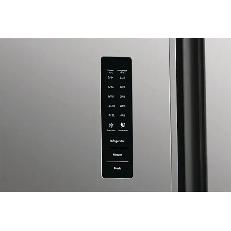 18.8 Cu. Ft. Stainless Counter-Depth Side-by-Side Refrigerator - OPEN BOX