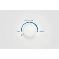 20.0 Cu. Ft. White Upright Freezer - OPEN BOX