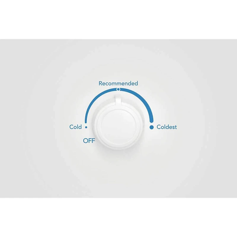 20 Cu. Ft. White Upright Freezer