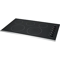 36 inch Stainless Steel Electric Glass Cooktop