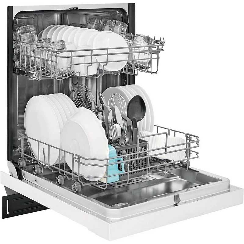 52 dBA White Built-In Dishwasher
