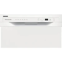 52 dBA White Built-In Dishwasher