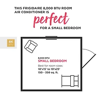 8,000 BTU WiFi Connected Window Air Conditioner