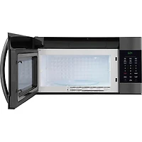 1.7 Cu. Ft. Over-the-Range Black Stainless Microwave - OPEN BOX