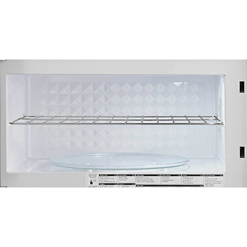 1.7 Cu. Ft. Over-the-Range Black Stainless Microwave - OPEN BOX