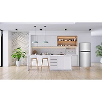 20 Cu. Ft. Stainless Top Freezer Refrigerator