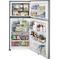 20 Cu. Ft. Stainless Top Freezer Refrigerator