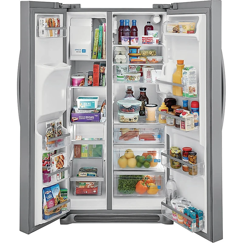 25.6 Cu. Ft. Stainless Standard Depth Side by Side Refrigerator