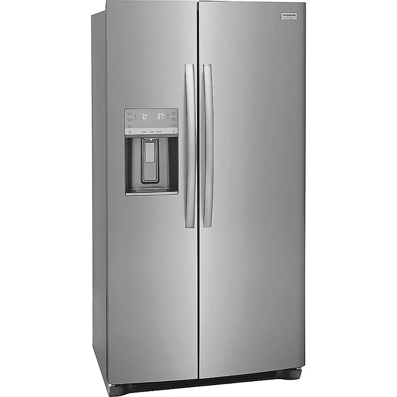 25.6 Cu. Ft. Stainless Standard Depth Side by Side Refrigerator