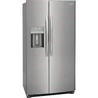 25.6 Cu. Ft. Stainless Standard Depth Side by Side Refrigerator