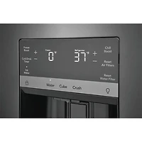 27.8 Cu. Ft. Black Stainless French Door Refrigerator