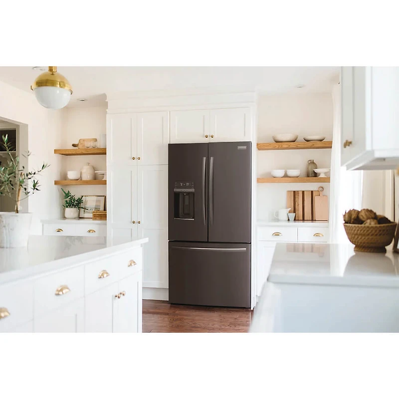 27.8 Cu. Ft. Black Stainless French Door Refrigerator