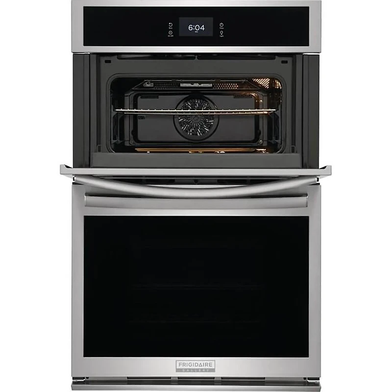 27 inch Stainless Electric Microwave and Wall Oven Combination