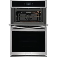 27 inch Stainless Electric Microwave and Wall Oven Combination