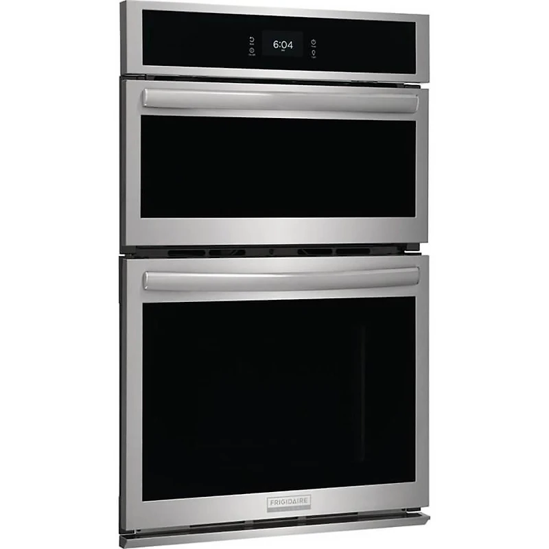 27 inch Stainless Electric Microwave and Wall Oven Combination