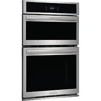 27 inch Stainless Electric Microwave and Wall Oven Combination