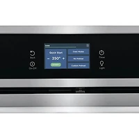30 inch Stainless Electric Wall Oven with Total Convection