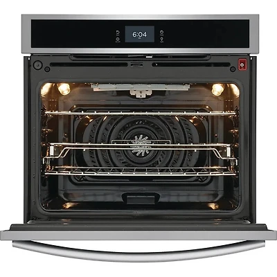 30 inch Stainless Electric Wall Oven with Total Convection