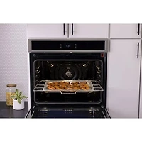 30 inch Stainless Electric Wall Oven with Total Convection