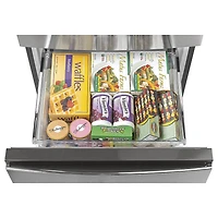 11.9 Cu. Ft. Stainless Bottom-Freezer Refrigerator