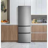 11.9 Cu. Ft. Stainless Bottom-Freezer Refrigerator