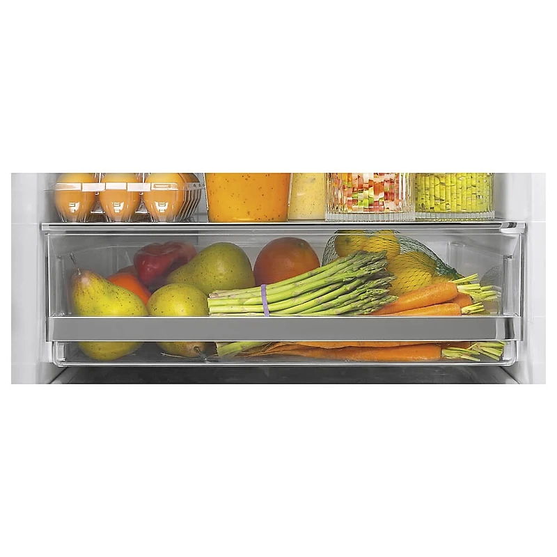 11.9 Cu. Ft. Stainless Bottom-Freezer Refrigerator