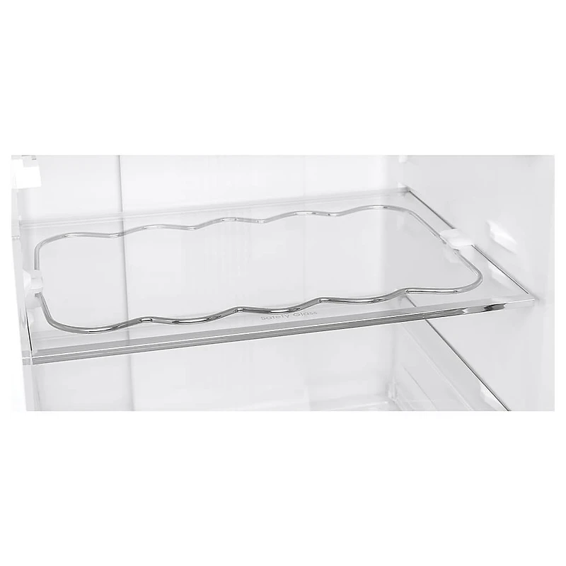 11.9 Cu. Ft. Stainless Bottom-Freezer Refrigerator