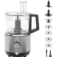 12-Cup Food Processor with Accessories - OPEN BOX