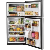 19.2 Cu. Ft. Stainless Steel Top-Freezer Refrigerator